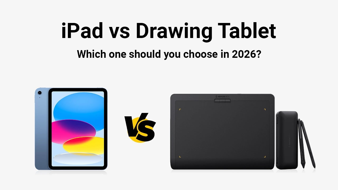 ipad vs drawing tablet