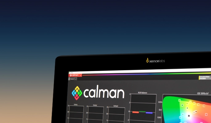 Calman Ready integration for color calibration