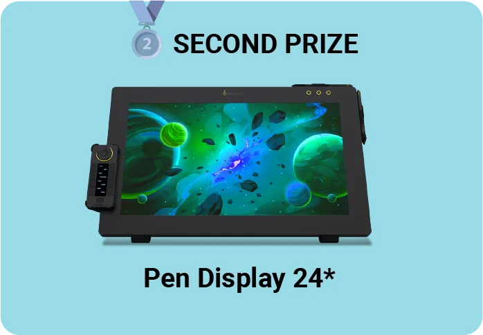 Renderman 2025 2nd Prize Xencelabs Pen Display 24