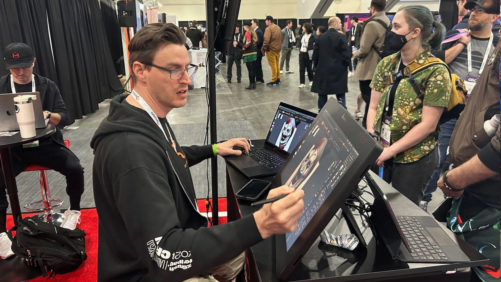 GDC2025_News_IanRobinson_MaxonBooth